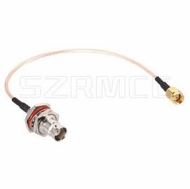 Spina maschio coassiale del cavo SMA dell'antenna della treccia di rf alla femmina di BNC